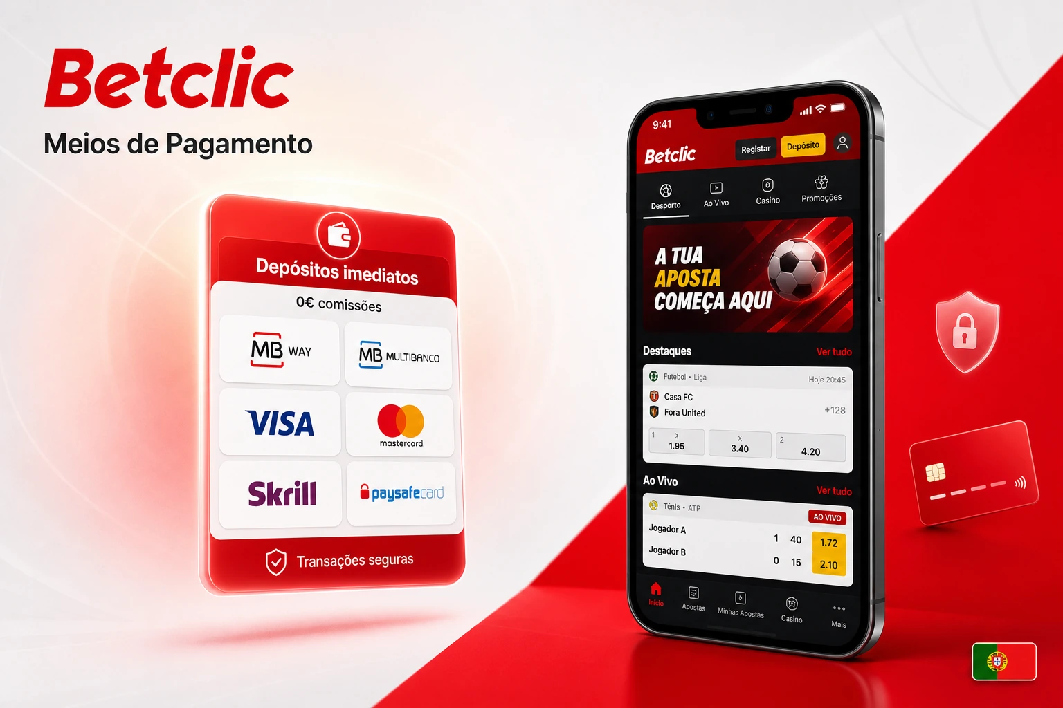 betclic meios de pagamento